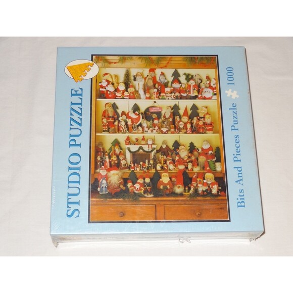 Other - NEW Santa Collector Puzzle Studio Bits And Pieces 1000 Lynn Jameson 2003 USA